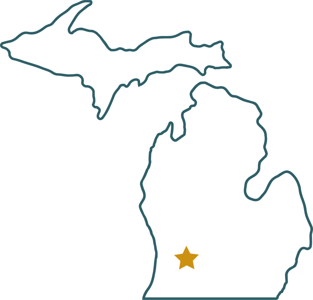 Kalamazoo, Michigan Map
